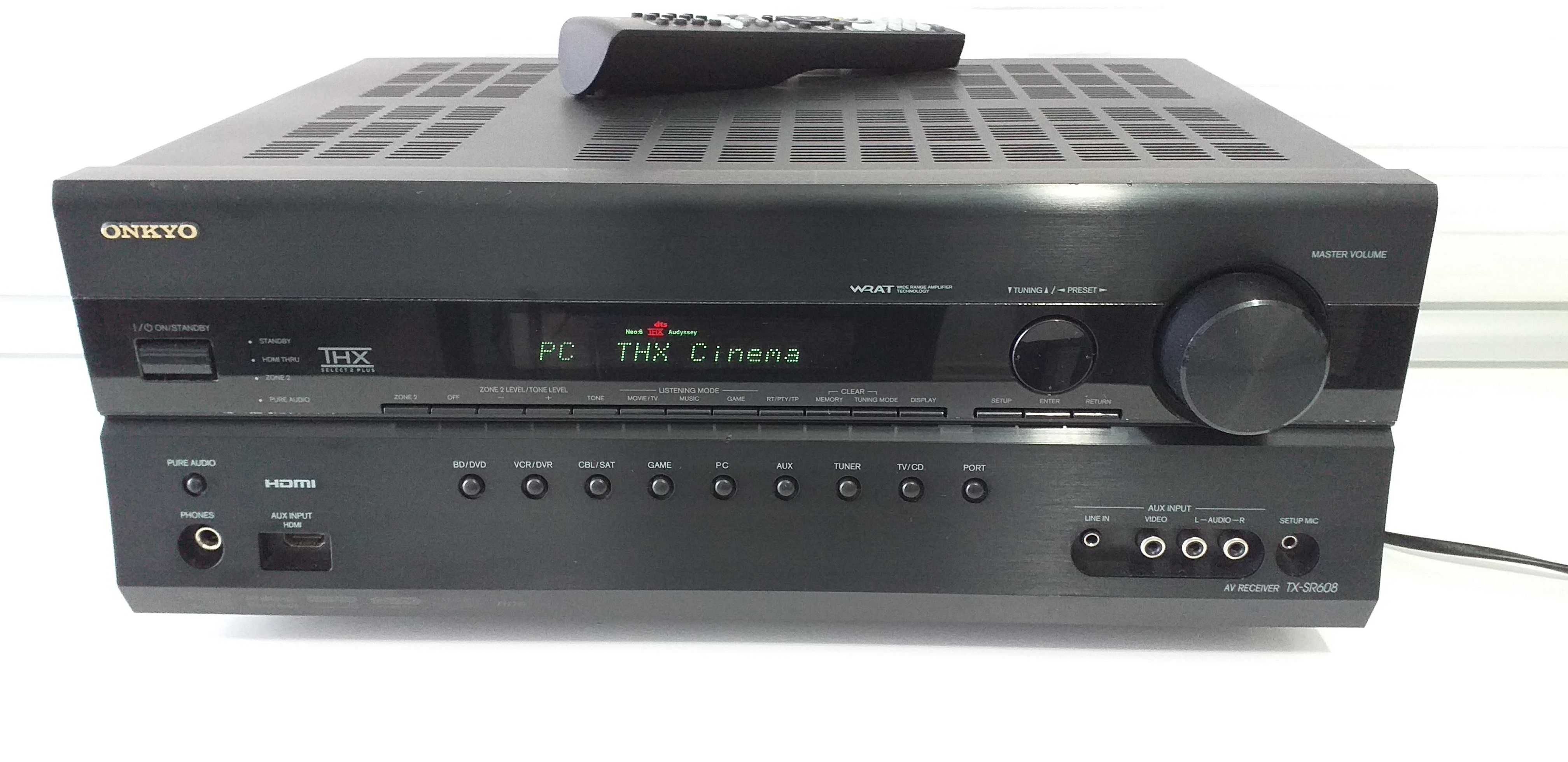 Amplificator Receiver Onkyo TX-SR608 Home Theatre cu 7.2 canale