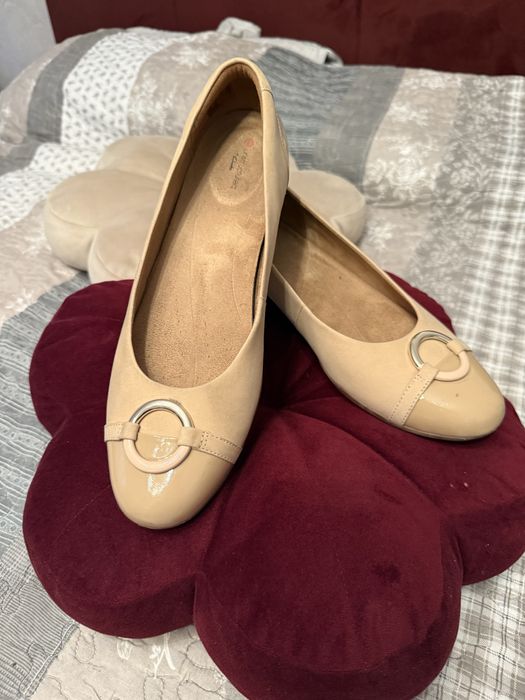 Кожени обувки тип пантоф