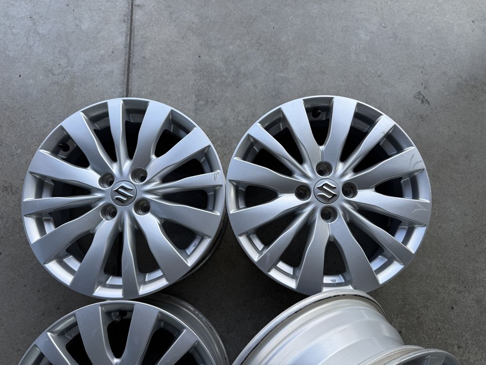 4бр. ОТЛИЧНИ 16” ОРИГ. Джанти 4х100 за -SUZUKI/TOYOTA/KIA- 6Jx16,ET45