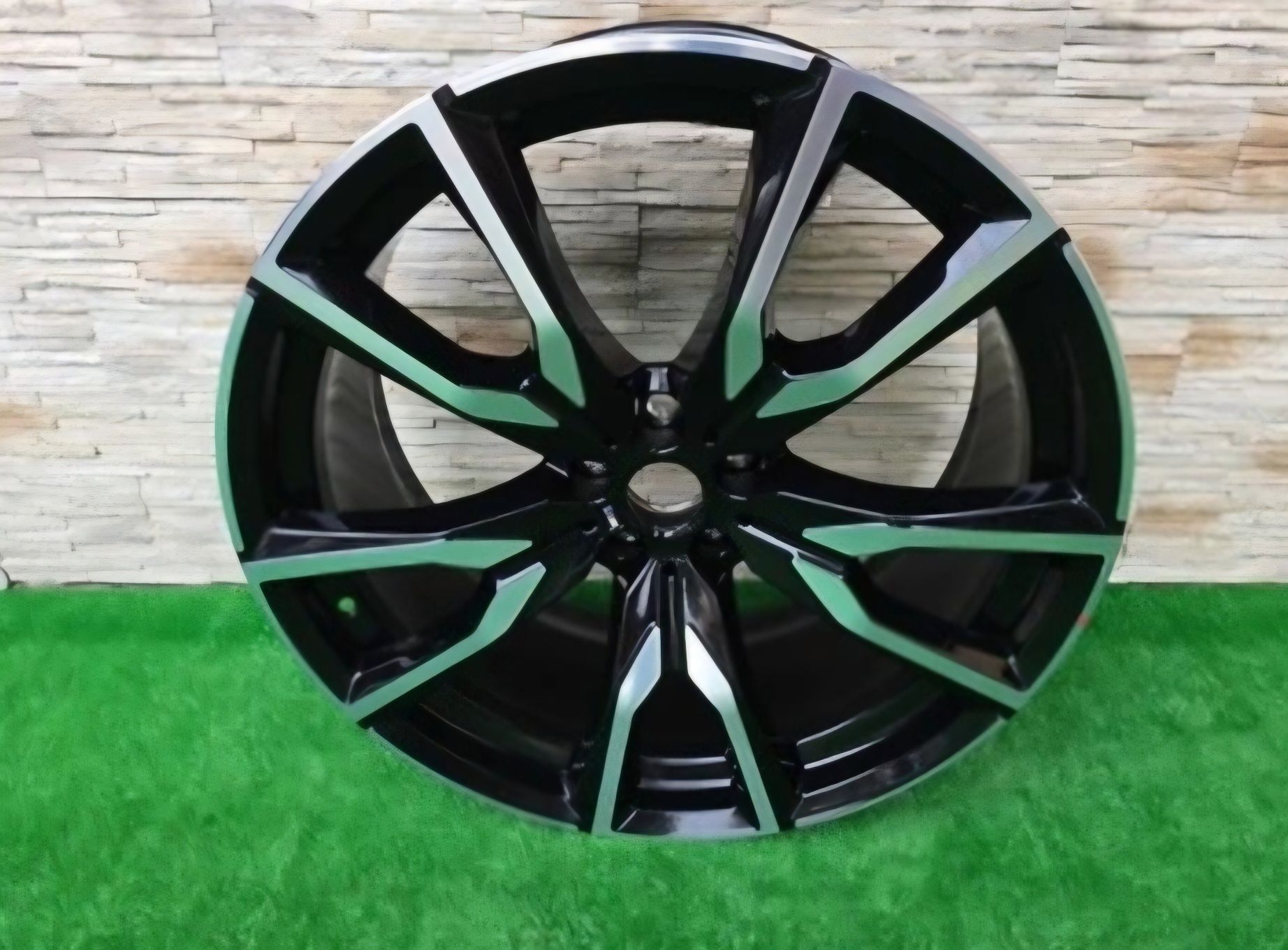 o janta 22 originala bmw x5 g05 x6 g06 x7 g07 m style 755 negru