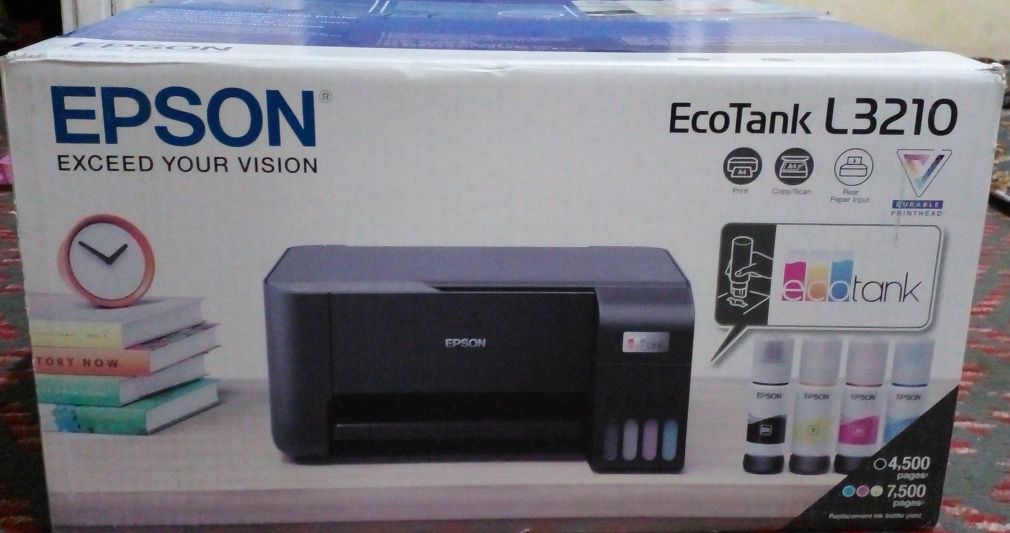 Принтер EPSON EcoTank L3210 рангли
