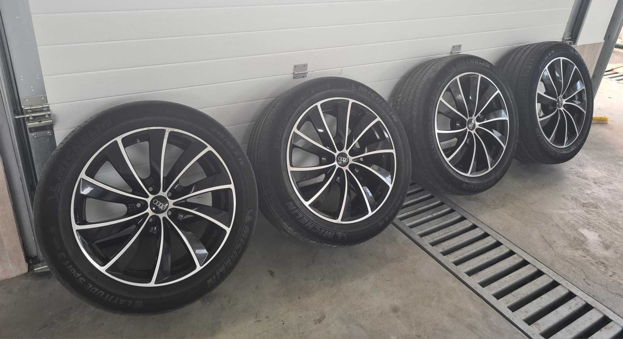 Jante aliaj AUDI A8, A6, A7, Q5 245/50 R19 originale