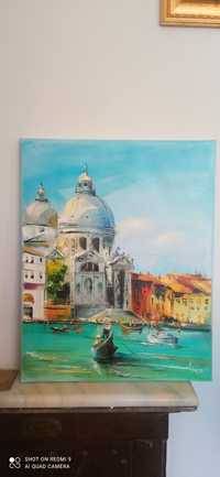 Veneția ulei pe pinza