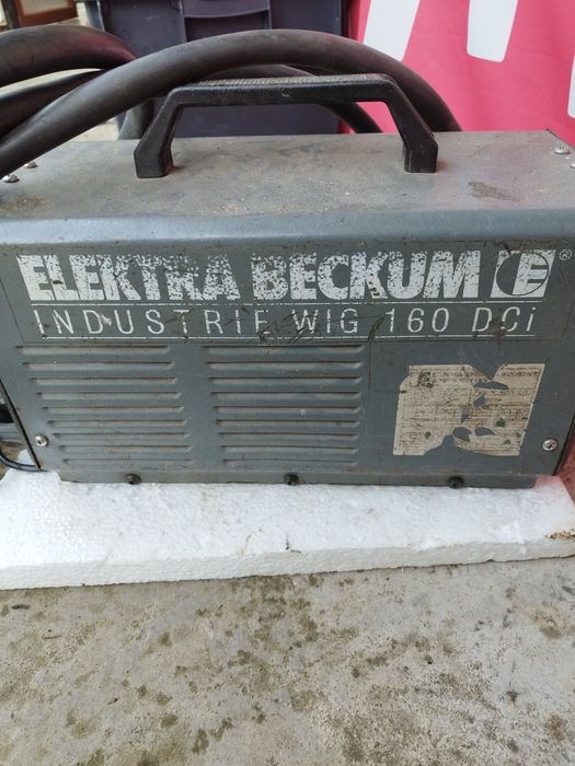 Aparat de sudura cu argon Elektra Beckum Indusrtrie WIG 160 Dci