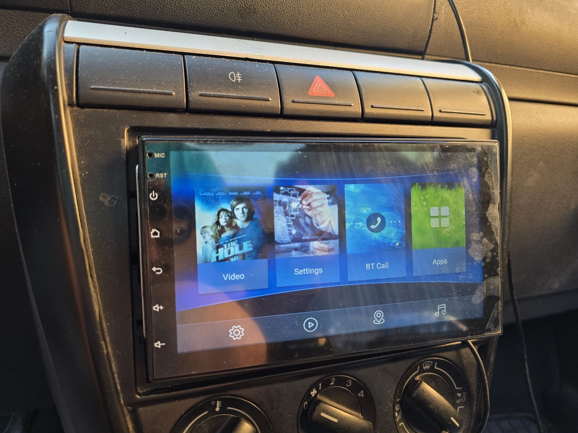 2 Din Android навигация с Wireless Android Auto и CarPlay