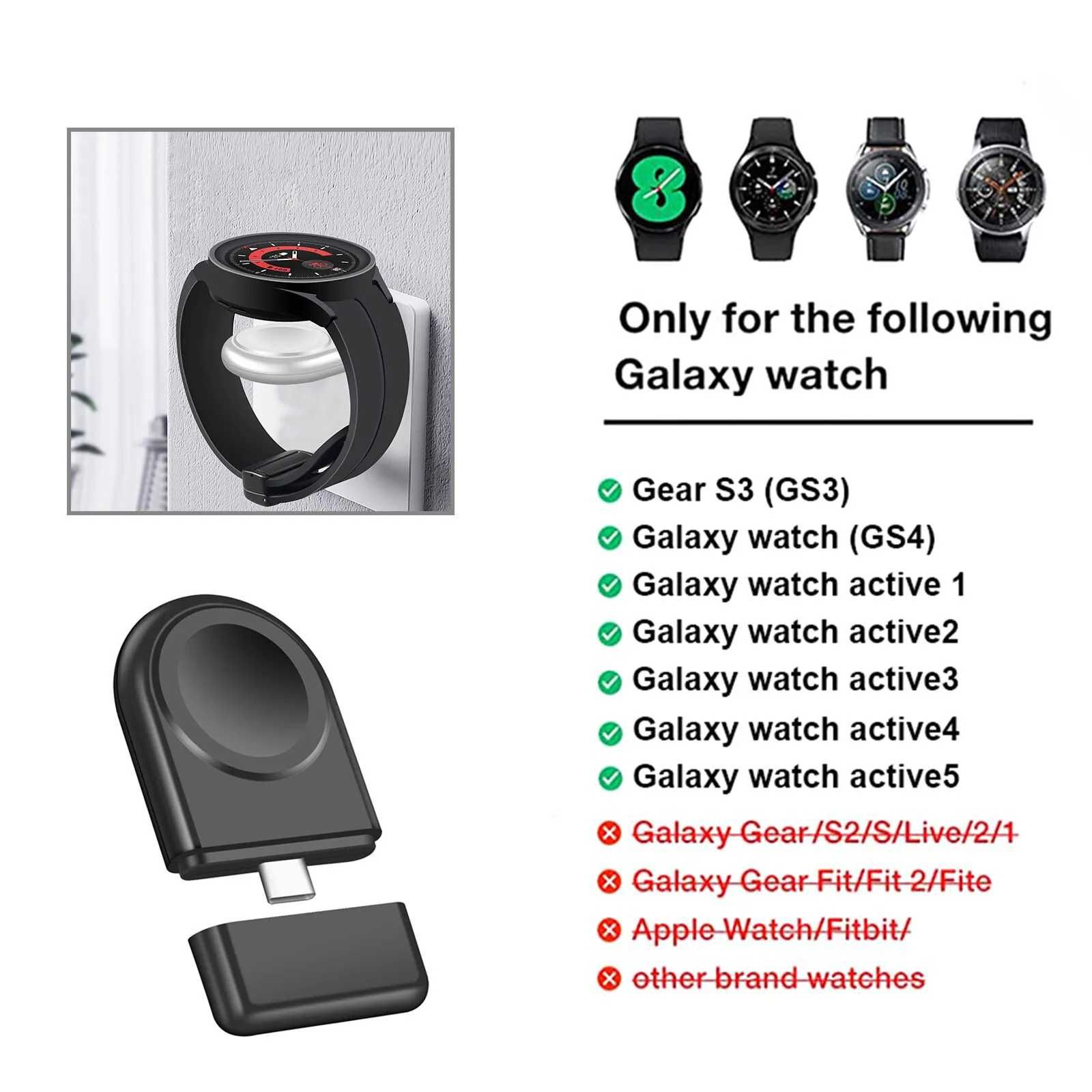 Incarcator wireles smartwatch Samsung Galaxy Watch Watch 4 5 6 Pro