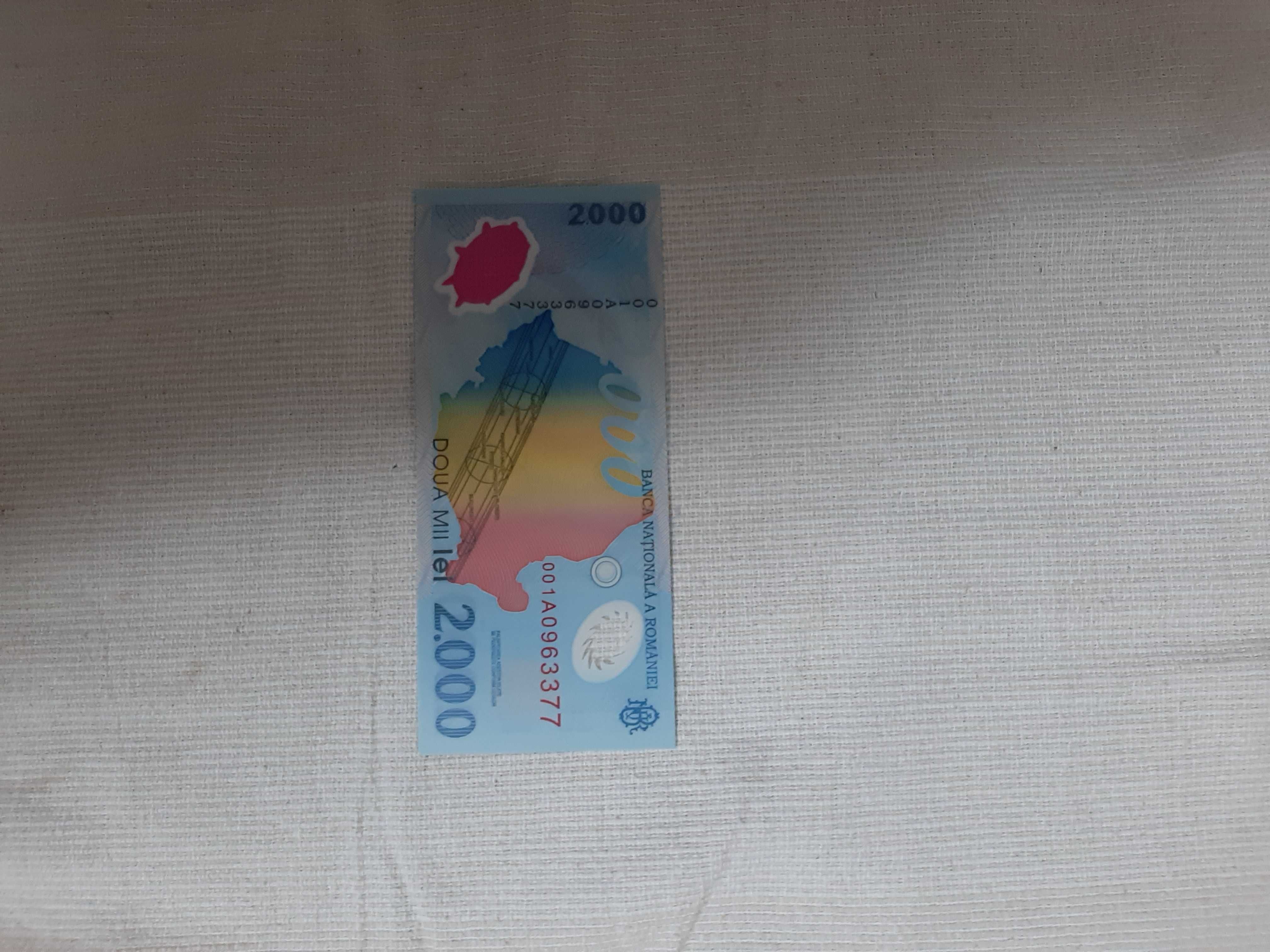 Banca Nationala ,bancnote de colectie cu eclipsa , 5 serii consecutive