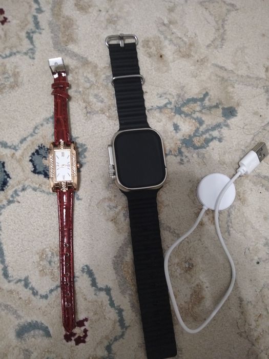 смарт сагат, женский сагат жане наушник сатылады