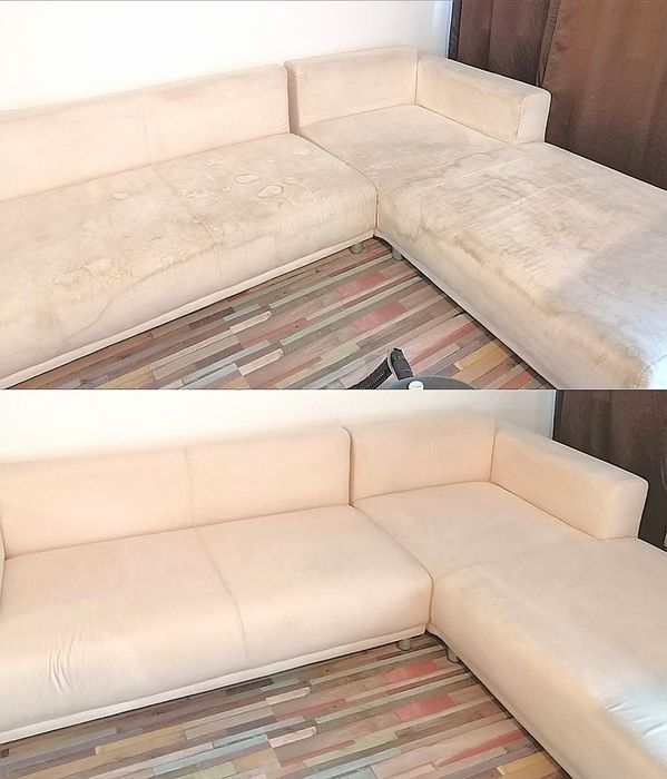 Curatarea profesionala a canapelei/ saltelei  de pat