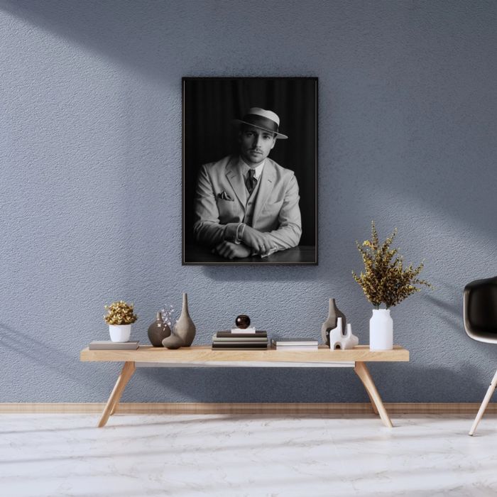 Ретро портрет/ Уникален подарък/ Ретро картина