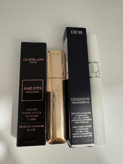 GUERLAIN , DIOR спирала и праймер