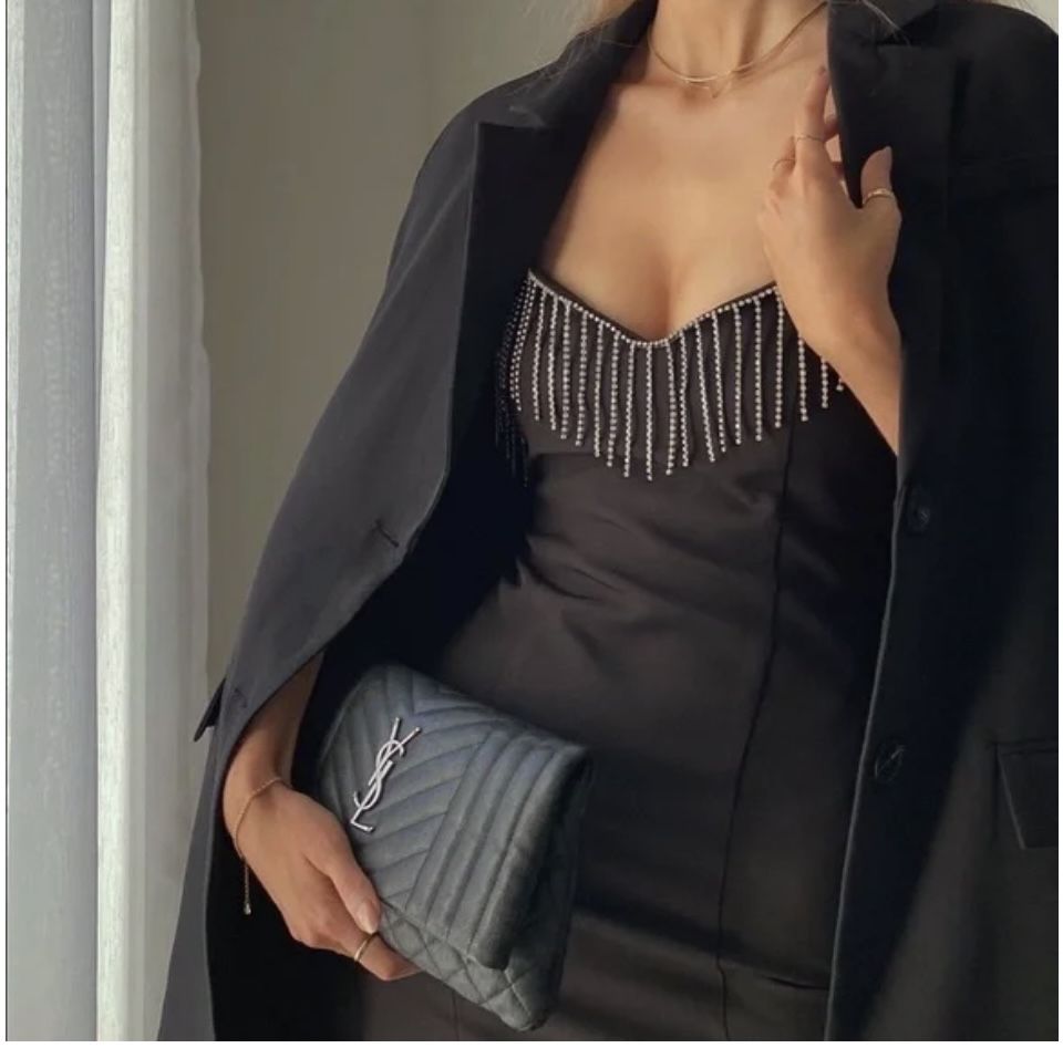 ZARA.  Women's Black Dress