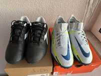 Детски футболни обувки стоножки и бутонки 35 номер Nike и Diadora