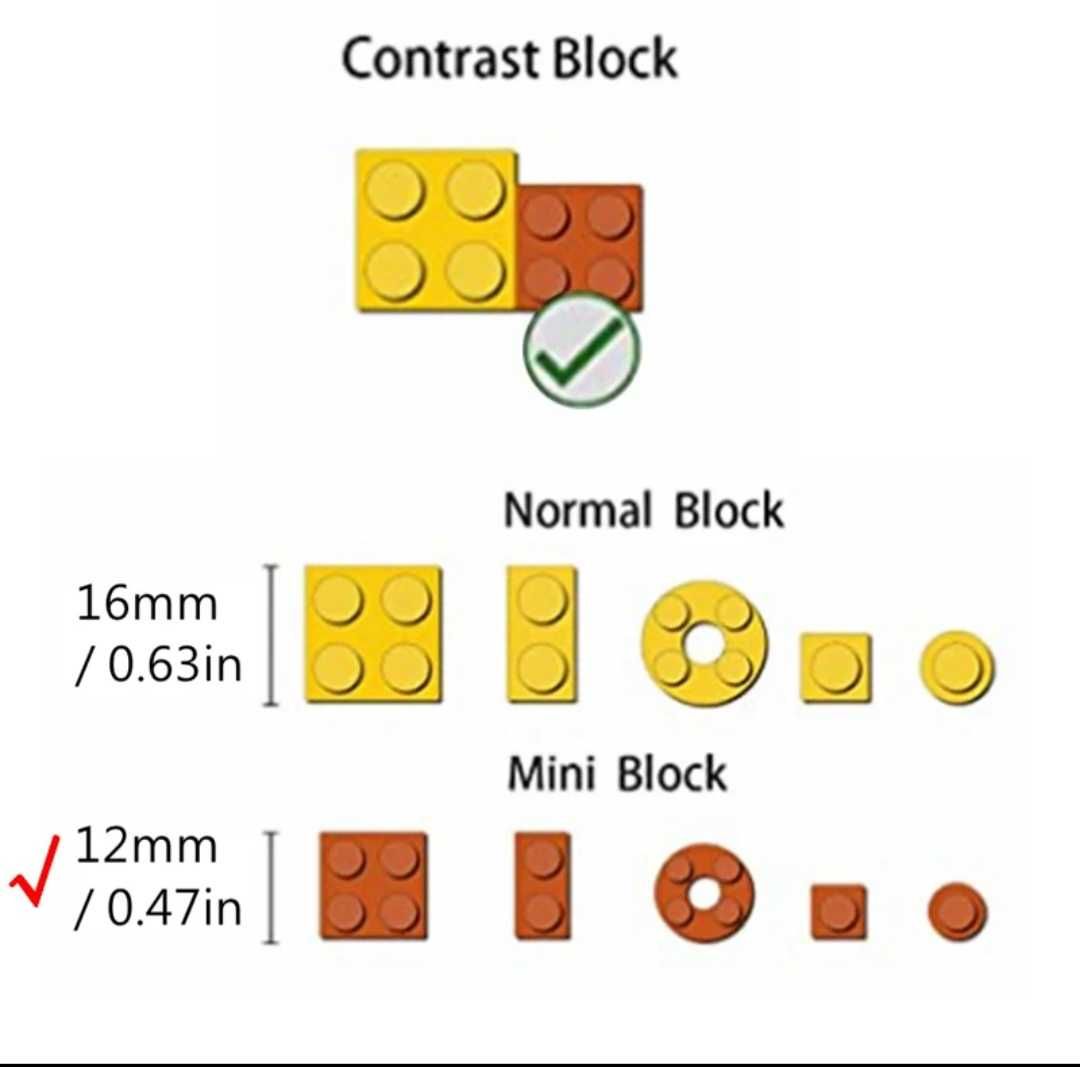 Floare din blocuri de constructie mini (asemanator LEGO) Narcisă