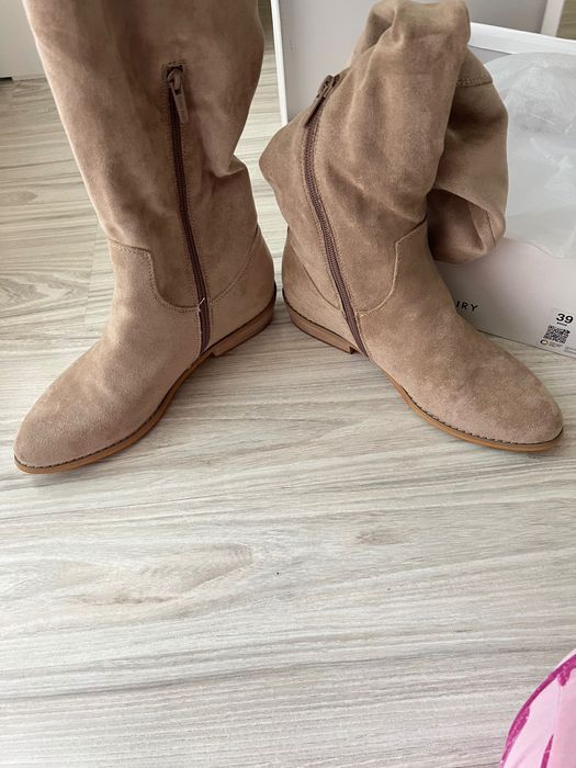 Ботуши дамски велур