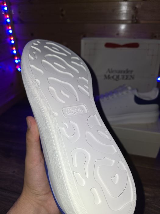 Adidași Alexander McQueen albastru