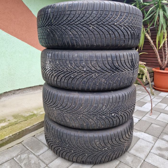 Jante aliaj 5x112+Cauciucuri Skoda R16