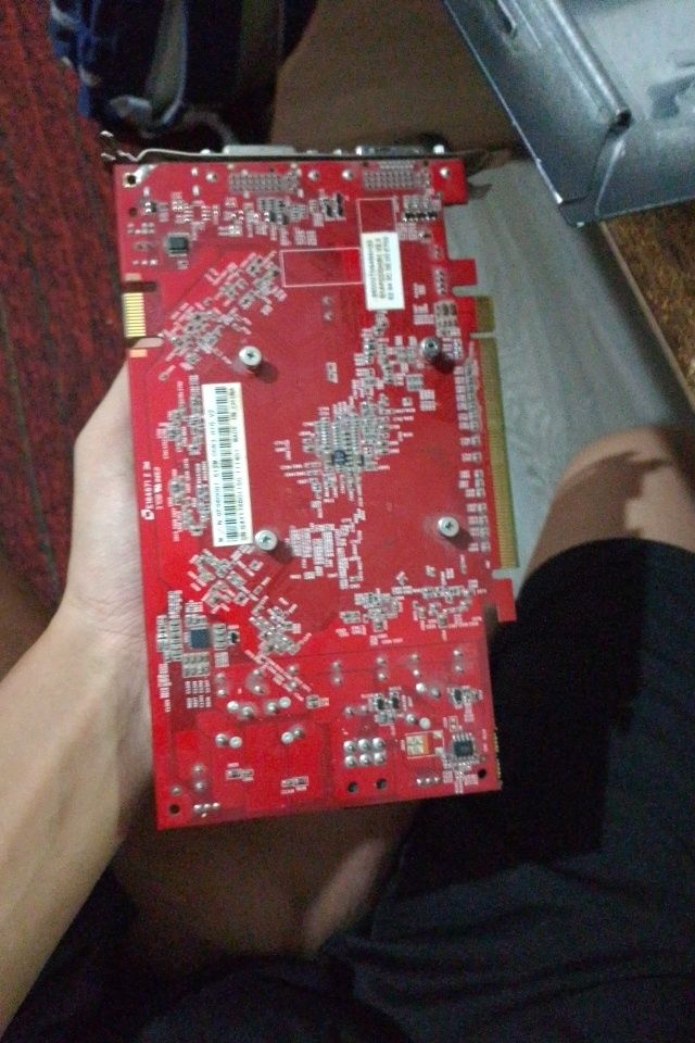 Пролам видеокарту GeForce9600