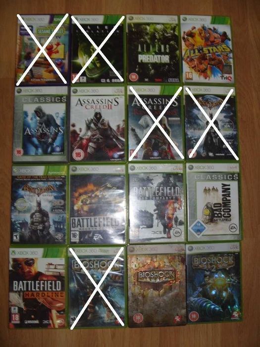 Игри за Xbox 360 Част 4 - 25лв за брой
