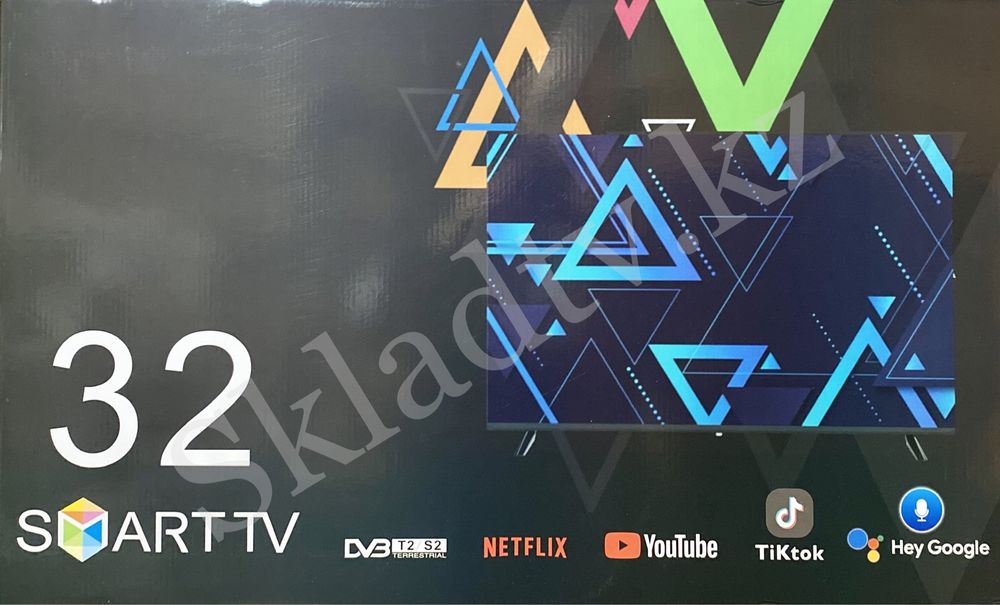 Новинка!!! 2024 Smart Телевизор Wisdom Share 40 дюйма 101см Android TV
