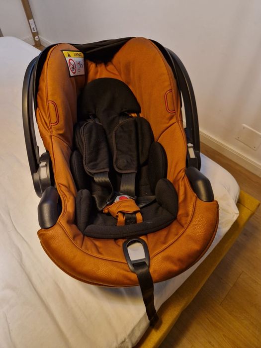 Cărucior/ scoica/ landou Mima Xari 3 in 1 maro