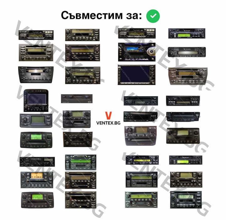 USB и AUX интерфейс за Toyota RAV4, Hilux, Corolla Verso - WEFA WF603