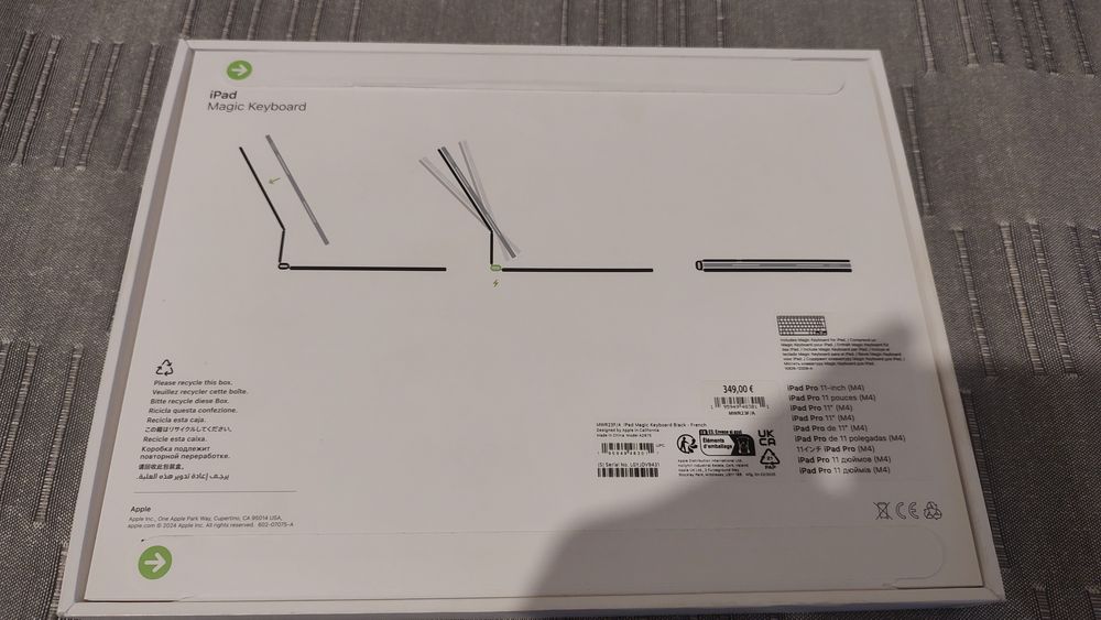 Apple iPad magic keyboard neagra noua sigilata a2975 mwr23fa