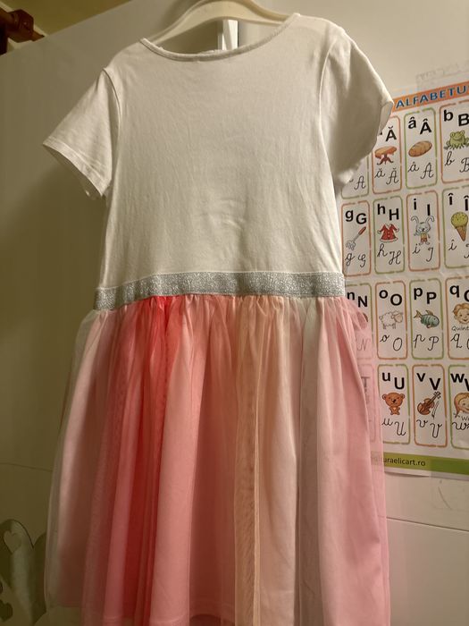 Rochita unicorn, H&M, 6-8ani