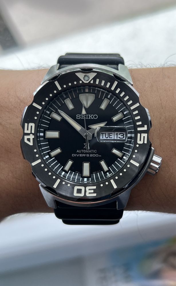 Ceas Automatic Diver Seiko Monster Prospex Cutie si documente