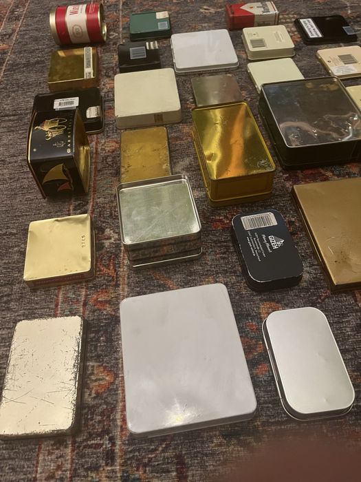 Colectie lot 29 cutii tigarete / tigari - vintage