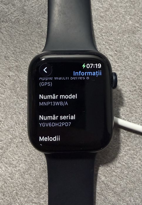 Apple Watch 8 stare perfecta