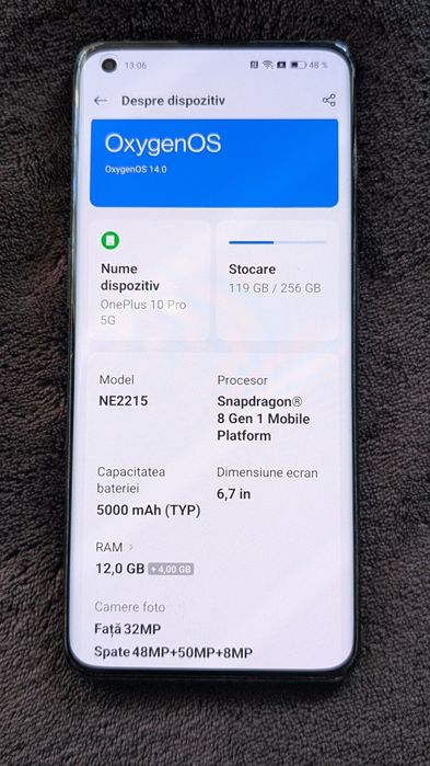 One Plus 10 Pro 12/256 G