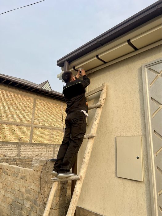 Kamera damafon o’rnatish