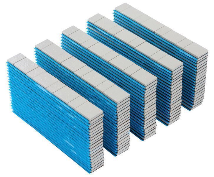 Кутия със залепващи се тежести 5/10 г - 100 ленти - 8 бр./лента 6 кг с