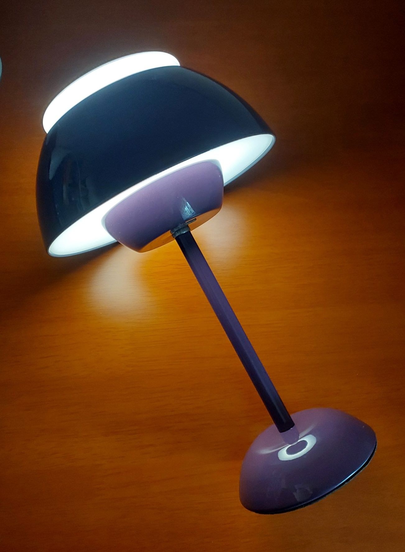 Lampă de masă cu ghiveci de flori. Lampă ciupercă, fără fir,