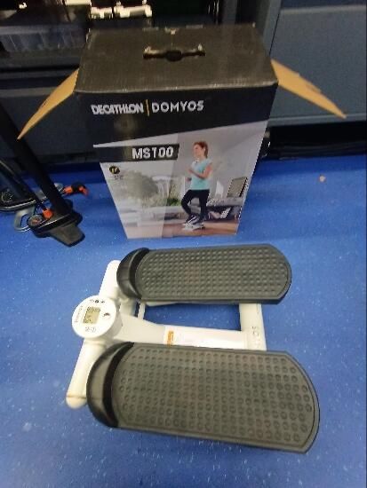 Stepper Ms100 alb/ negru - produs resigilat - (SecondHand) Decathlon