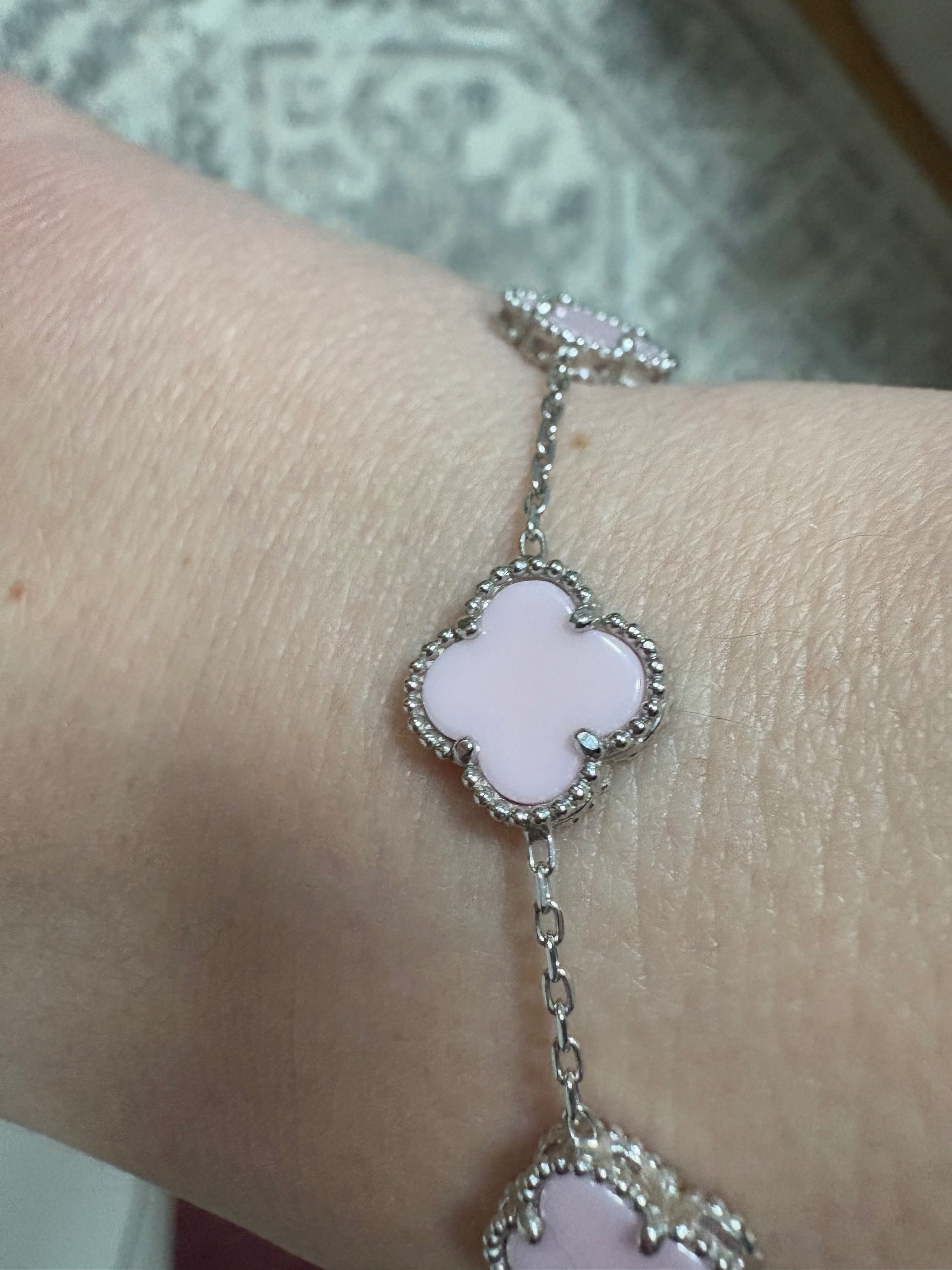 Гривна сребърна Van cleef