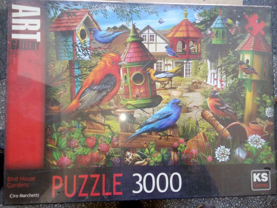 Продавам големи пъзели 1500/2000/3000/4000