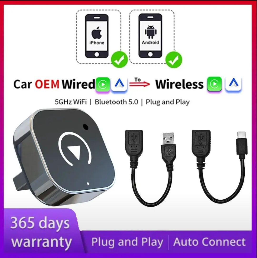 CarPlay/ Android auto.