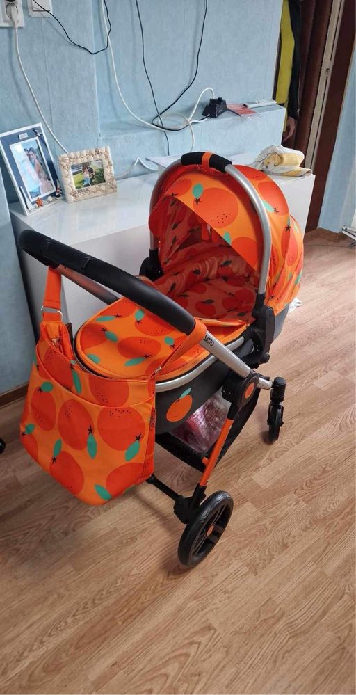 Бебешка количка Cosatto wowee so orangey