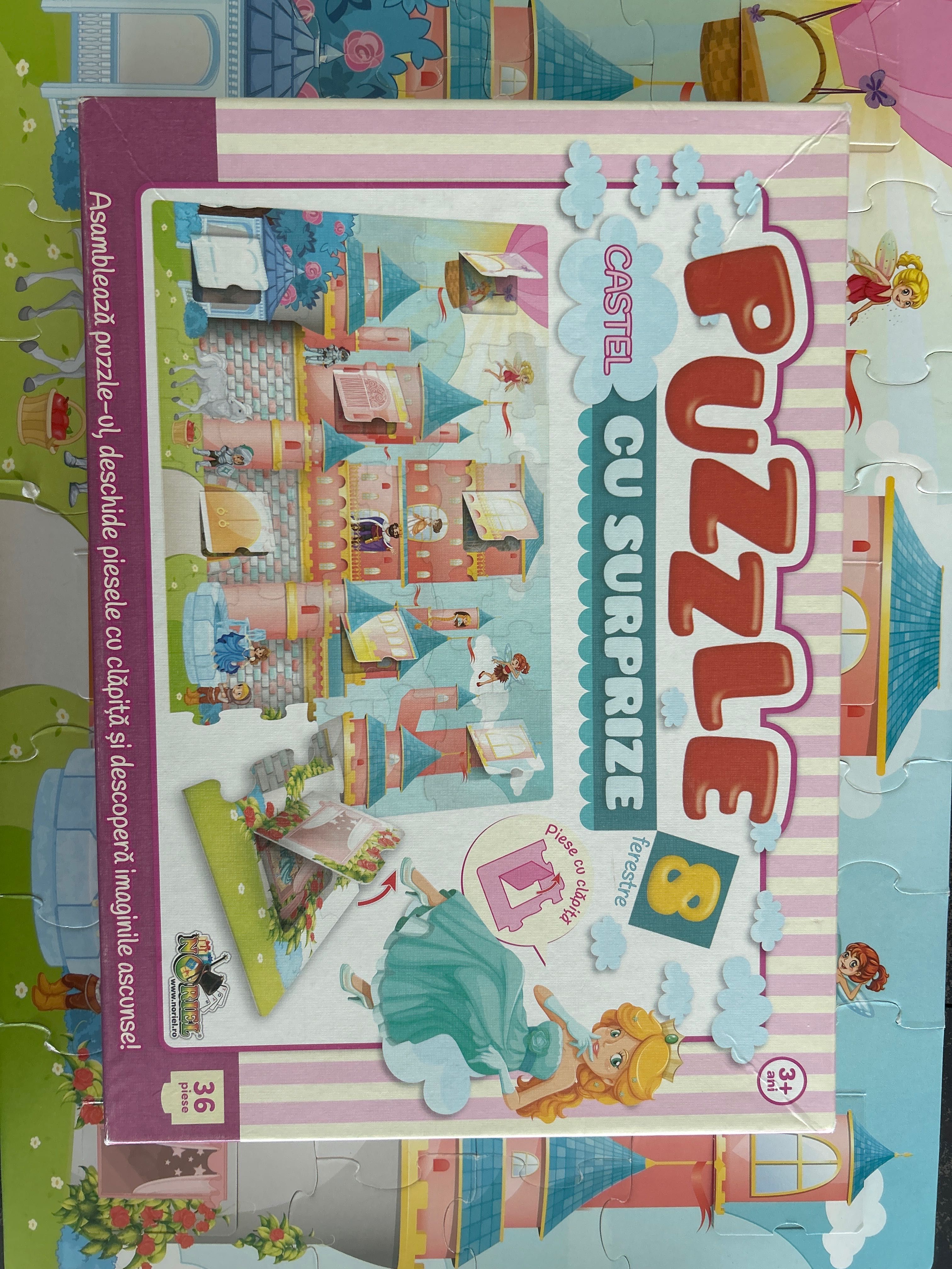 puzzle printesa in castel