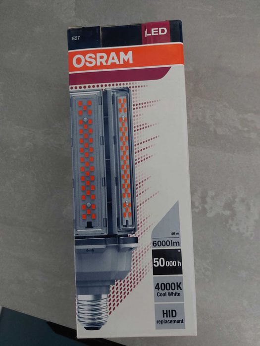 Vand Bec Led HQL LED 46W E27 Alb Rece 4000k - Osram