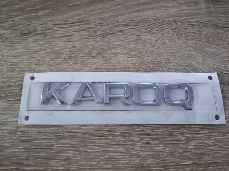 Skoda Karoq Шкода Карок емблеми лого надпис