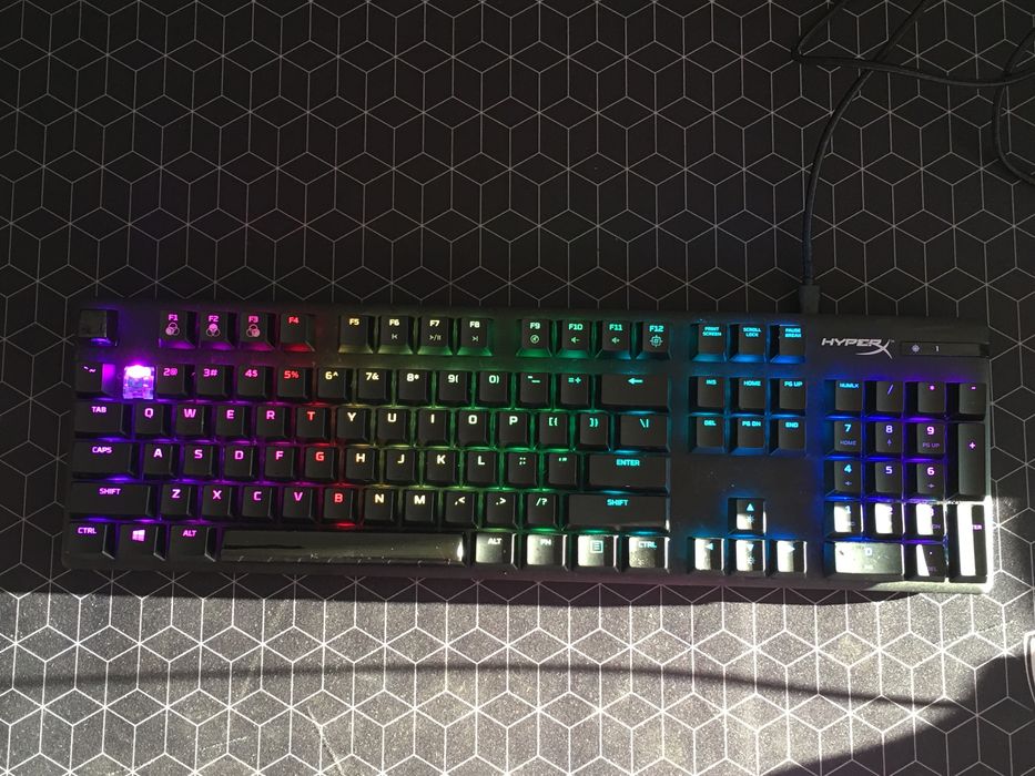 Tastatura HyperX Alloy Origins RGB  (defect:nu are tasta 1)