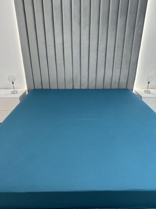 Cearsaf cu elastic 100%bumbac la dimensiunea dorita !