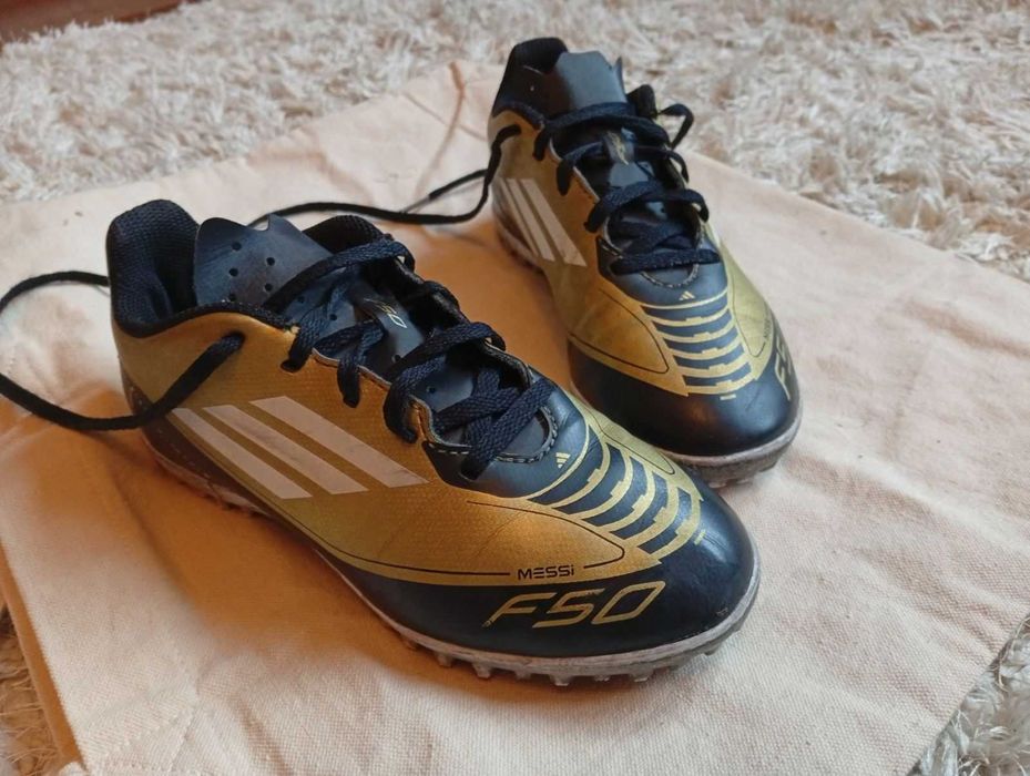 Adidas Performance F50 Club Messi - 34 Номер Детски Футбулни Обувки