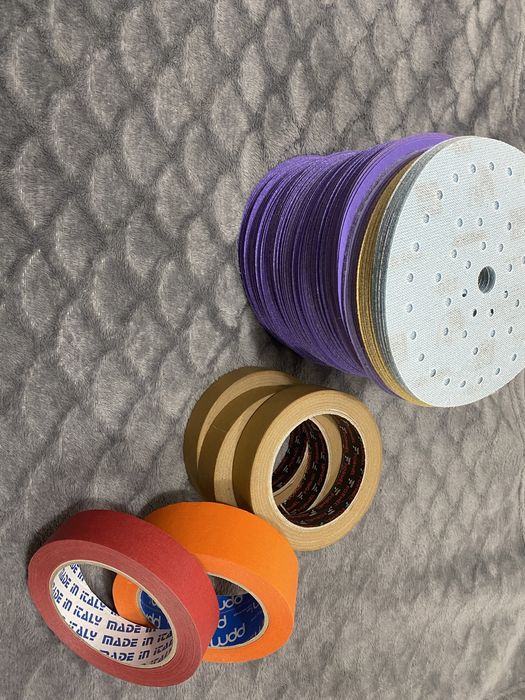 Шлифовальные круги на липучке и скотч.