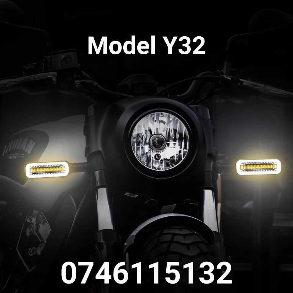 Moto Motocicleta Atv Scuter-Semnalizare-Semnalizari LED Dinamice-Y32