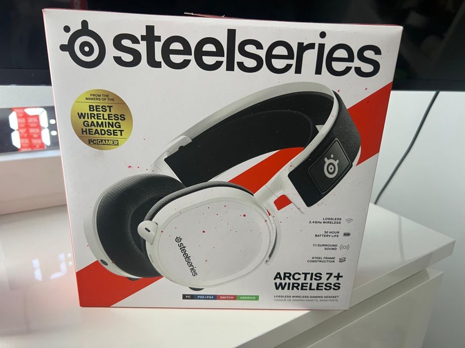 Căști steelseries arctis7+ wireless