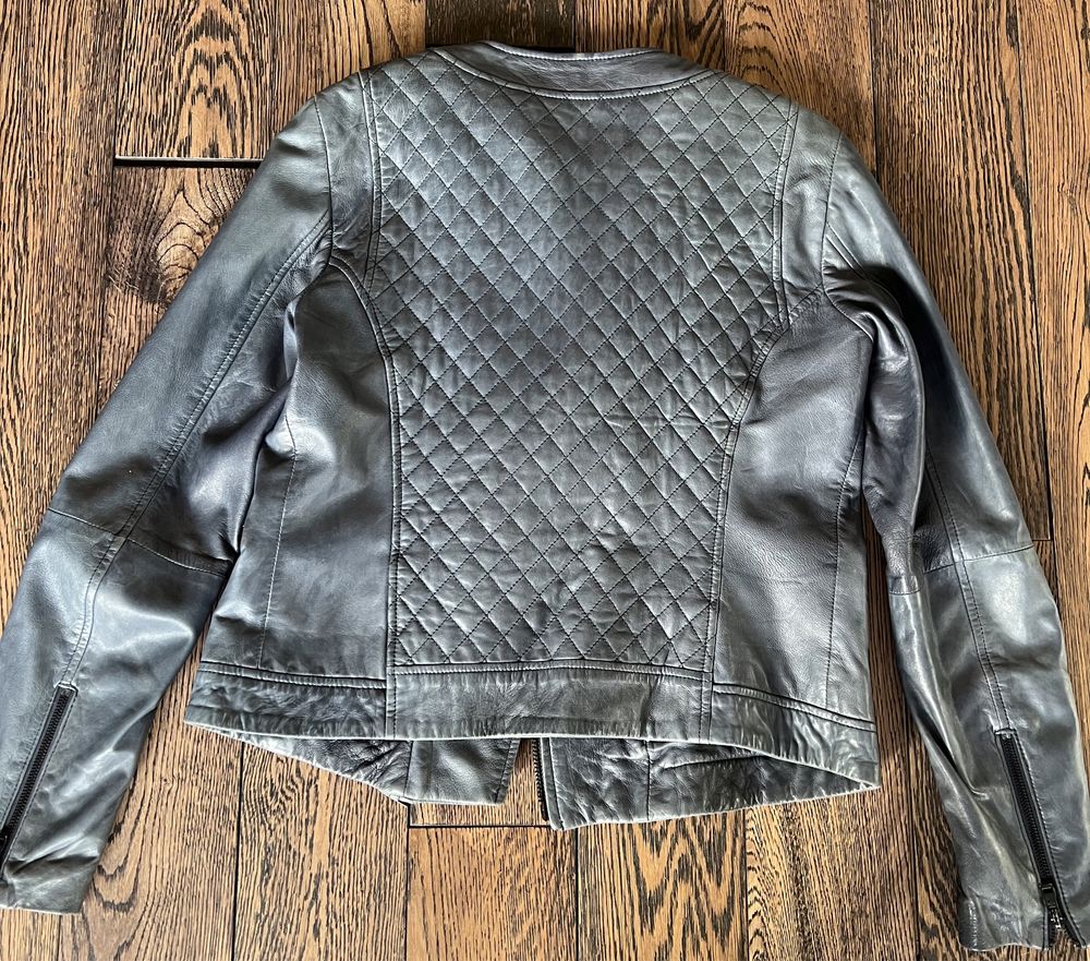 Кожено яке Massimo Dutti